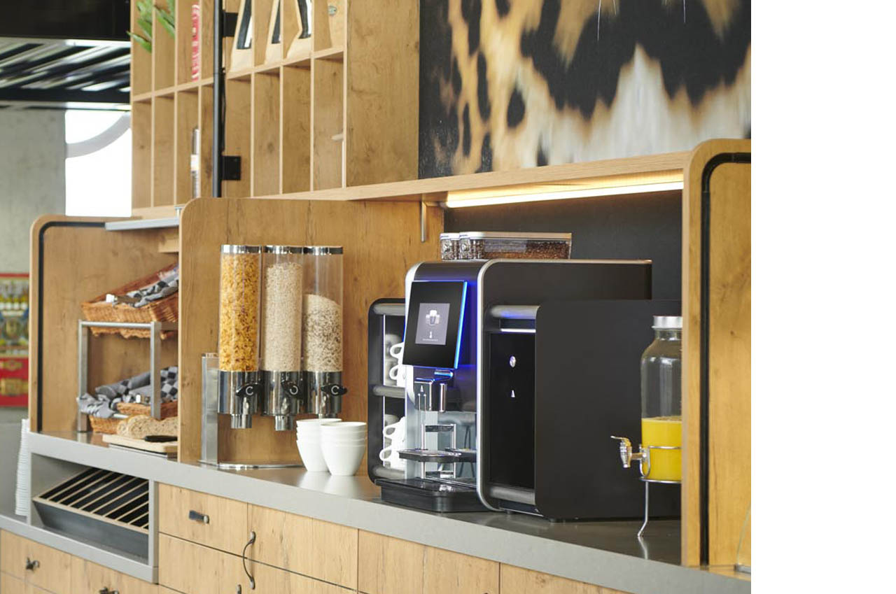 Koffiecorner met Animo koffiemachine