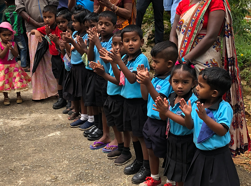 Kinderen in Sri Lanka