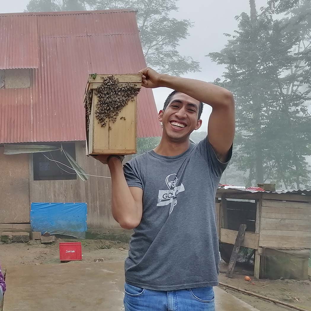 Bijenproject in Peru